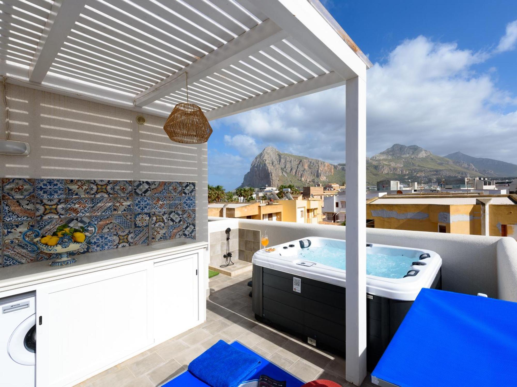 Il Faro E La Luna Beach Apartments San Vito Lo Capo Luaran gambar