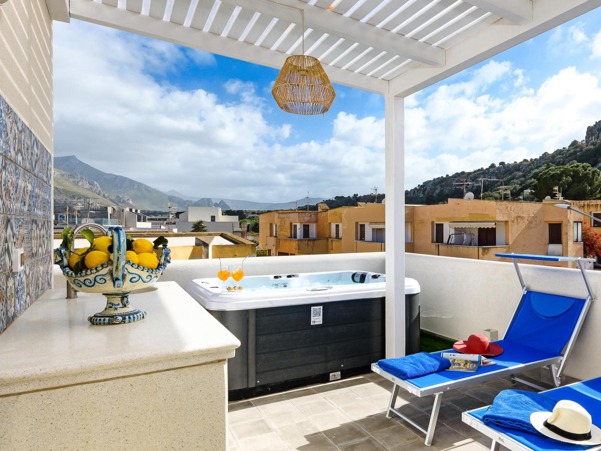 Il Faro E La Luna Beach Apartments San Vito Lo Capo Luaran gambar