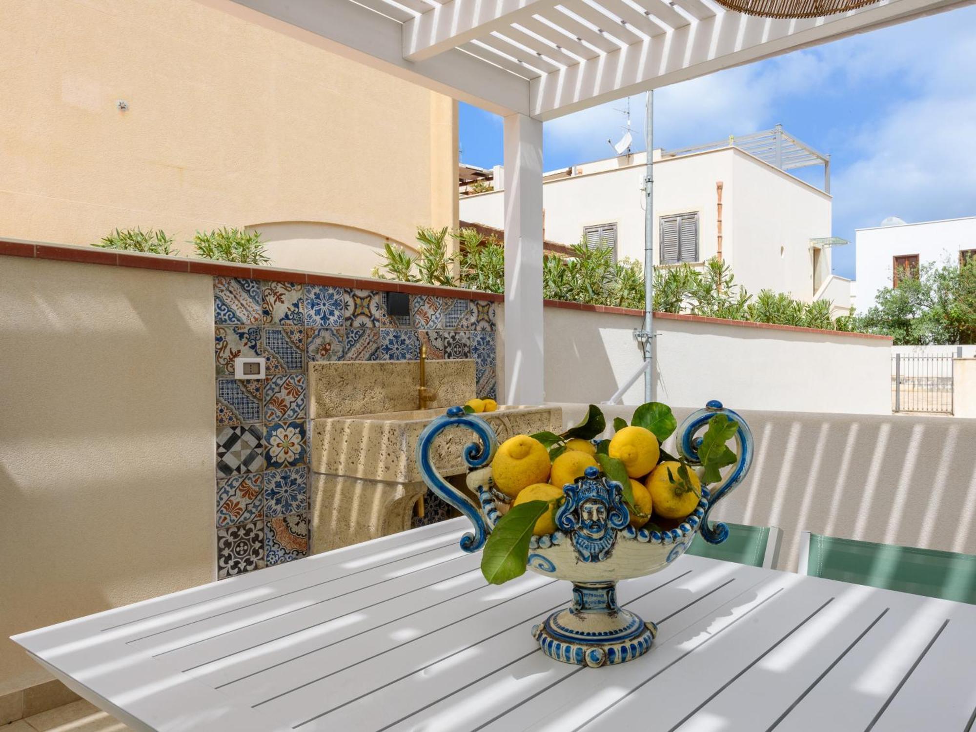 Il Faro E La Luna Beach Apartments San Vito Lo Capo Luaran gambar