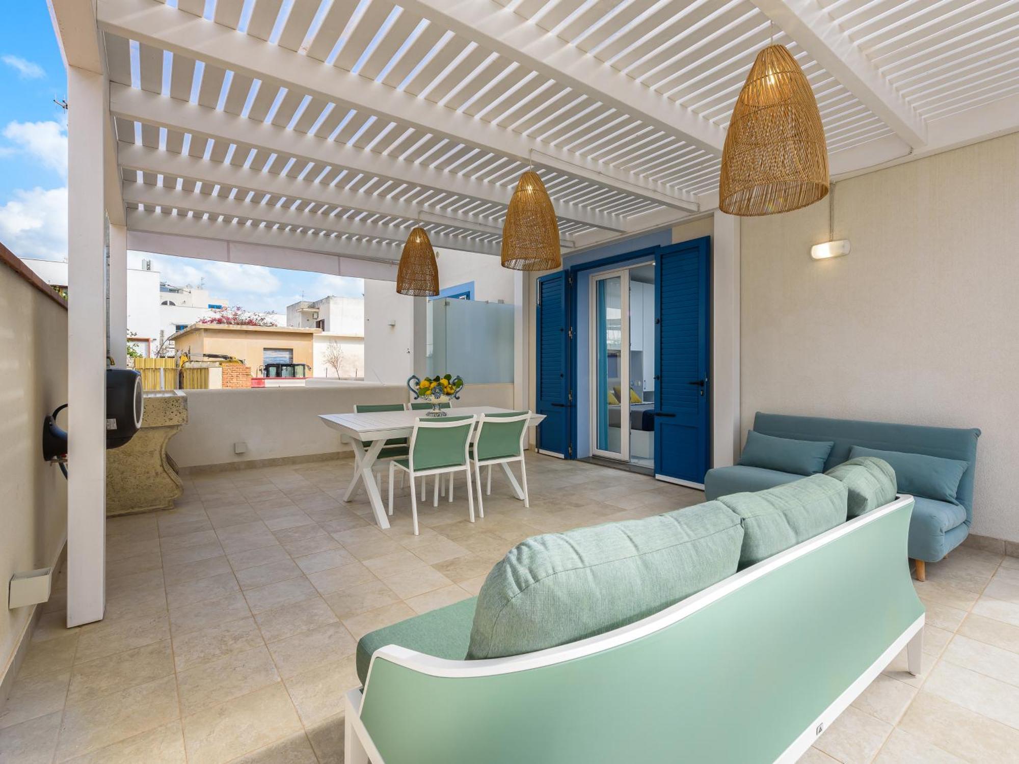 Il Faro E La Luna Beach Apartments San Vito Lo Capo Luaran gambar