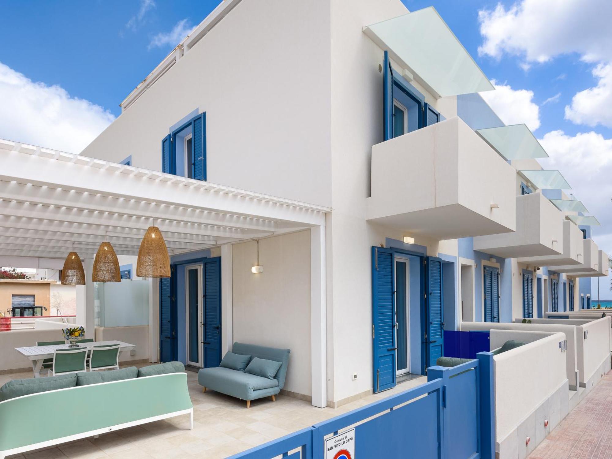 Il Faro E La Luna Beach Apartments San Vito Lo Capo Luaran gambar
